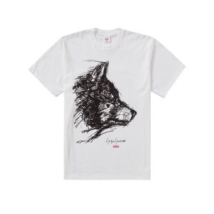 Supreme Yohji Yamamoto ‘Scribble Wolf’ Tee (White)